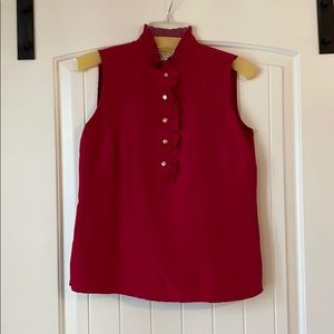 Talbots pure silk blouse